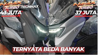 Perbedaan Yamaha NMAX Turbo Dengan NMAX Turbo Techmax [upl. by Oramug]