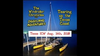 Sailing the Texas ICW in my Windrider 17 [upl. by Jovia]