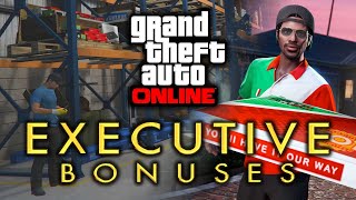 GTA Online AMAZING CEO CRATE BOOSTS 2x Bonuses Discounts and More Event Week Update [upl. by Anen]