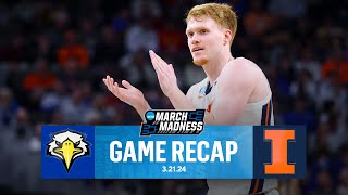 Illinois EXPLODES in 2nd half advances to second round  Game Recap  CBS Sports [upl. by Foulk]