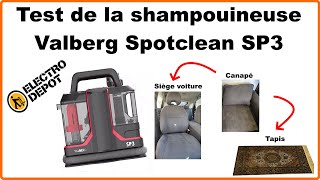 Shampouineuse Valberg SpotClean [upl. by Nyletac]