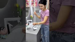 2in1 Floor Mop Kit Effortless Cleaning for Any Surface AR Gadgets cleaninghacks cleaninggadgets [upl. by Wynn860]