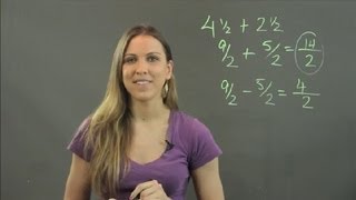 What Is the Difference Between Adding amp Subtracting Mixed Numbers  Math Instruction [upl. by Augusto]