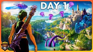 DAY 1 First Look at This CRAZY Monster Hunter Survival Game [upl. by Ulberto142]