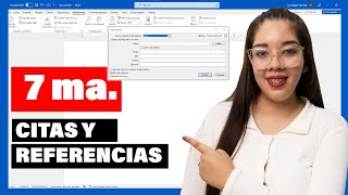 Como hacer citas y Referencias Según NORMAS APA 7ma Edición Séptima [upl. by Dusza]