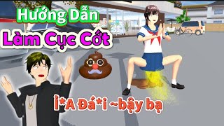 Hướng Dẫn 73 làm cục cớt chubin🌸SAKURA school simulator Tiểu Linh fl [upl. by Casi]