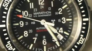 SEIKO SKX031 vs ROLEX GMT MASTER II vs MARATHON GSAR  AUTOMATIC WATCHES [upl. by Onairelav710]