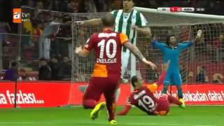 Galatasaray 22 BursasporMaç Özeti amp Highlights [upl. by Fatsug251]