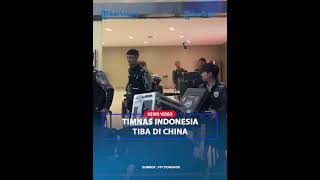 TIMNAS INDONESIA Tiba di Qingdao Siap Gilas Timnas China❗ [upl. by Herschel386]