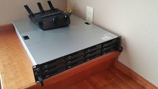 Synology RS3614xs unboxing and setup long and boring version [upl. by Meares]