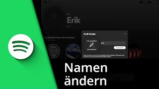 Spotify Namen ändern  Spotify Benutzername ändern ✅ Tutorial [upl. by Anaujik]