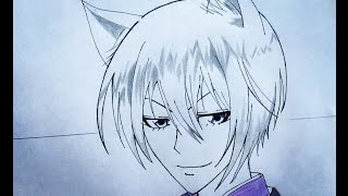 How to draw Tomoe from kamisama kiss [upl. by Cheyney]