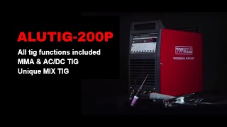 TOPWELL professional AC DC TIG Welder ALUTIG200P [upl. by Barrada]