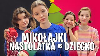 Mikołajki NASTOLATKA vs DZIECKO [upl. by Yrrem]