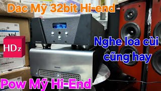 🇺🇲 Mỹ  Dac Giải Mã Wyred 4 Sound Dac 2  Pow Schiit Vidar hàng HiEnd  Ghép loa dỏm nghe cũng hay [upl. by Auqinom39]