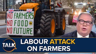 “Reverse This Disastrous Policy”  British Farmers Descend On London [upl. by Eldreda643]