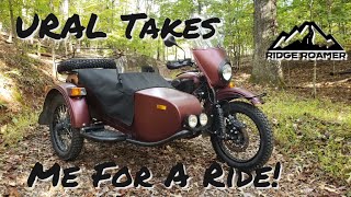 Ural Gear Up 2WD Adventure Sidecar Motorcycle Overview Test Ride On and Off Road and Review [upl. by Norahs]