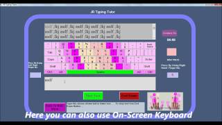 JR Hindi English Typing Tutorwmv [upl. by Wirth]