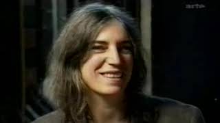 Patti Smith Music Planete Arte 1996 documentary Cut Version [upl. by Assirim173]