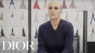 Maria Grazia Chiuri on her Dior AutumnWinter 20202021 inspirations [upl. by Domash]