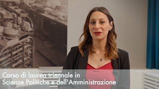 Corso di laurea triennale in Scienze politiche e dellamministrazione [upl. by Elrak]