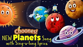 Song for kids Planets revolve around the Sun with lyrics [upl. by Gelhar]