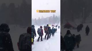 Kedarkantha trek  kedarkantha trek budget  kedarkantha trek in december  Manali youtubeshorts [upl. by Chor39]