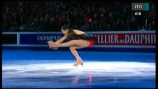 Mao Asada 2009 Worlds Gala hungarian commentary [upl. by Murdoch]