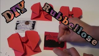 DIY Rubbellose Geschenkidee Rubbellose selber machen Gutschein selber basteln [upl. by Atinad]