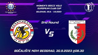 Womens Bocce Volo European Club Cup NBGD  BUTTRIO [upl. by Plotkin]