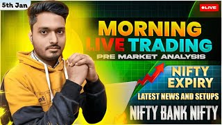 Live trading Bankniftynifty Options  11 Jan Share Market Live Updates news FearlessTraderShivam [upl. by Llertnom]