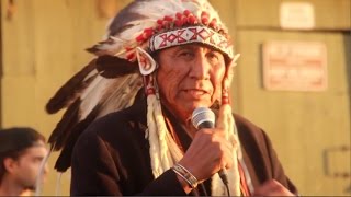 Lakota Chief Arvol Lookinghorse Speaks of Unity Respect amp Future of Earth [upl. by Aicittel]