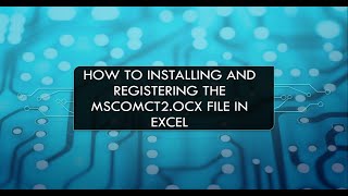 Learn How to Register MSCOMCT2OCX File For Date Time Picker  Download link in Description [upl. by Anay844]