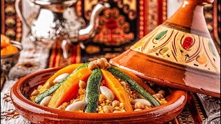 La Véritable Recette Couscous Marocain ASMR😉 [upl. by Nwavahs]