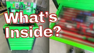 Toolbox Tour  Whats Inside This Green Toolbox Petecrosby87 [upl. by Atineb]