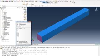 abaqus modal analysis [upl. by Xirdnek]