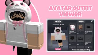 How To Make An Avatar Outfit Viewer Stand In ROBLOX Studio Avatar Viewer GUI [upl. by Anwadal253]