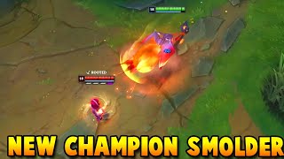 SMOLDER NEW CHAMPION REVEALED  GAMEPLAY NEW ARCANE CHAMPION ALSO REVEALED amp UPDATE SKARNER VGU [upl. by Alastair325]