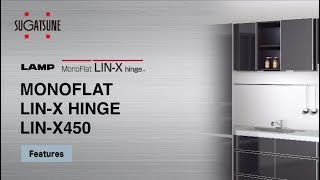 FEATURE Learn More About our MONOFLAT LINX HINGE LINX450  Sugatsune Global [upl. by Veronique]