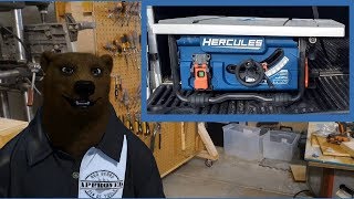 Hercules Jobsite Saw Details amp FAQ [upl. by Arraeic]