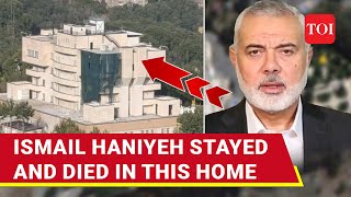 Ismail Haniyeh First Image Of Hamas Chiefs Home Emerges From Iran Capital Tehran  Watch [upl. by Kenay]