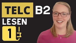 TELC B2 Lesen Teil 1  quotWas passt zusammen Richtig zuordnen könnenquot [upl. by Lianne]