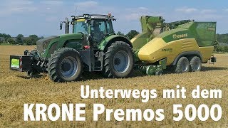 KRONE Premos 5000 im Einsatz in Österreich  Agrar Service Steinwendner [upl. by Noxin148]