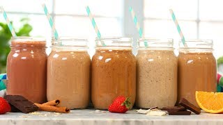 5 Chocolate Smoothie Recipes [upl. by Brig]