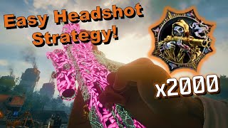 Headshot Camo Strategy EASY  BO6 Liberty Falls [upl. by Snowman952]