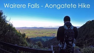 Wairere Falls to Aongatete Lodge Hike [upl. by Okimik727]