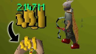 The OSRS Max Cash Glitch [upl. by Aljan]