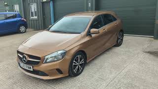 2017 Mercedes A180d SE 5dr Diesel Manual Walk Around [upl. by Seaddon]