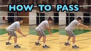 Passing FUNDAMENTALS  How to PASS Volleyball Tutorial part 16 [upl. by Ayhdnas]