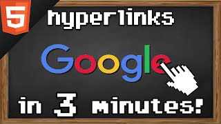 Learn HTML hyperlinks in 3 minutes 👈 [upl. by Sirod538]